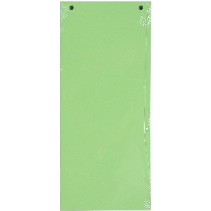 Separador tiras reciclaje 190g verde