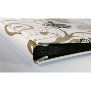 Walther Stock Album GRINDY blanco 400 fotos 10x15 cm páginas negras