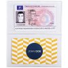 Paquete de 10 fundas protectoras para tarjetas de crédito y de visita de PVC liso 150µ, 64x110 mm