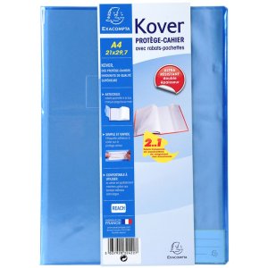 Tapa de cuaderno Kover A4 surtido