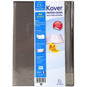 Tapa de cuaderno Kover A4 surtido