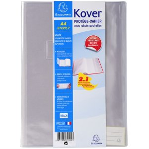 Tapa de cuaderno Kover A4 surtido