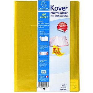 Tapa de cuaderno Kover A4 surtido