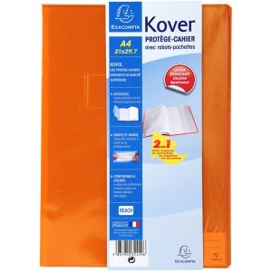 Tapa de cuaderno Kover A4 surtido