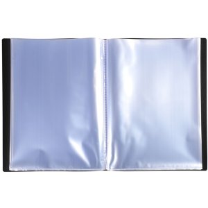Carpeta expositora A4 20 bolsillos 8 colores surtidos