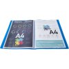 Carpeta expositora A4 20 bolsillos 8 colores surtidos