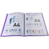 20 carpetas Crystal Colours para formato DIN A4