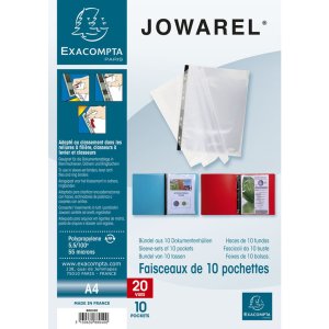 Portadocumentos A4 con 10 fundas
