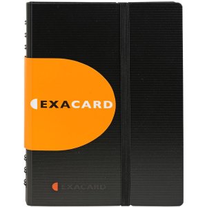 Tarjetero Exacard con 20 fundas extraíbles para...