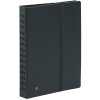 Tarjetero Exacard con 20 fundas extraíbles para 120 tarjetas Exactive, 20x14,5cm Negro