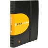 Tarjetero Exacard con 20 fundas extraíbles para 120 tarjetas Exactive, 20x14,5cm Negro