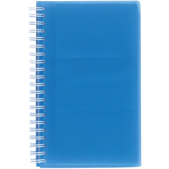 Tarjetero 16 bolsillos para 96 tarjetas Linicolor, 12x18,5cm colores surtidos