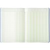Cuaderno multicolumna encuadernado con 10 columnas en 2 páginas y 34 líneas 40 hojas, 110 g, DIN A4