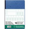 Cuaderno multicolumna encuadernado con 10 columnas en 2 páginas y 34 líneas 40 hojas, 110 g, DIN A4