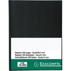 Bloc de notas con cubierta de lino plastificado, DIN A4, 150 hojas, 110 g, a cuadros