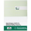Bloc de notas con cubierta de lino plastificado, DIN A4, 150 hojas, 110 g, a cuadros