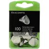 Caja con 100 esquinas para cartas plata