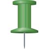 Alfileres de tablero caja blister 25 unidades verde