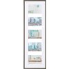 Marco galeria plastico Walther New Lifestyle 5 fotos 10x15 cm acero