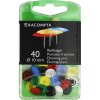 Exacompta chinchetas Ø10 mm surtidas 40 piezas