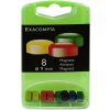 Imanes Ø 9mm colores surtidos 8 piezas