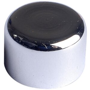 Caja de 8 imanes, Ø12mm plata