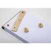 Almohadilla FAF con inserto en blanco, 18,5x11,5cm