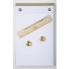 Almohadilla FAF con inserto en blanco, 18,5x11,5cm