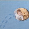 Exacompta Álbum Fotos Bebé Piloo azul 29x32 cm 60 páginas blancas