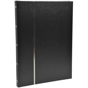 Álbum de sellos 32 páginas en blanco y negro 16,5x22,5 cm