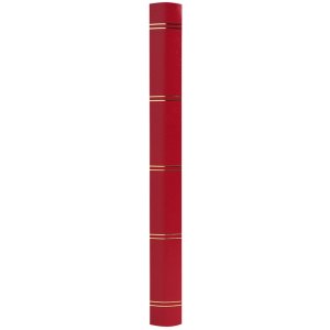 Exacompta álbum de sellos 32 páginas negro rojo 16,5x22,5 cm