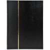 Álbum de sellos 16 páginas negro 22,5x30,5 cm