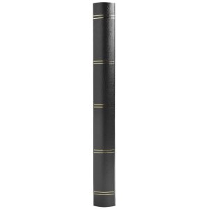 Exacompta álbum de sellos tapa de polipiel negro 48 páginas 22,5x30,5 cm