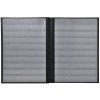 Exacompta álbum de sellos tapa de polipiel negro 48 páginas 22,5x30,5 cm