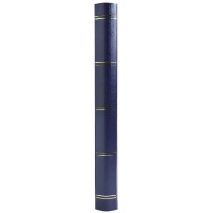 Exacompta álbum de sellos 48 páginas negras 22,5x30,5 cm azul