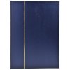 Exacompta álbum de sellos 48 páginas negras 22,5x30,5 cm azul