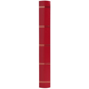 Álbum de sellos Exacompta 64 páginas negras 22,5x30,5 cm rojo