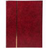 Álbum de sellos Exacompta 64 páginas negras 22,5x30,5 cm rojo