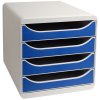 Cajonera Big-Box Classic gris claro-azul