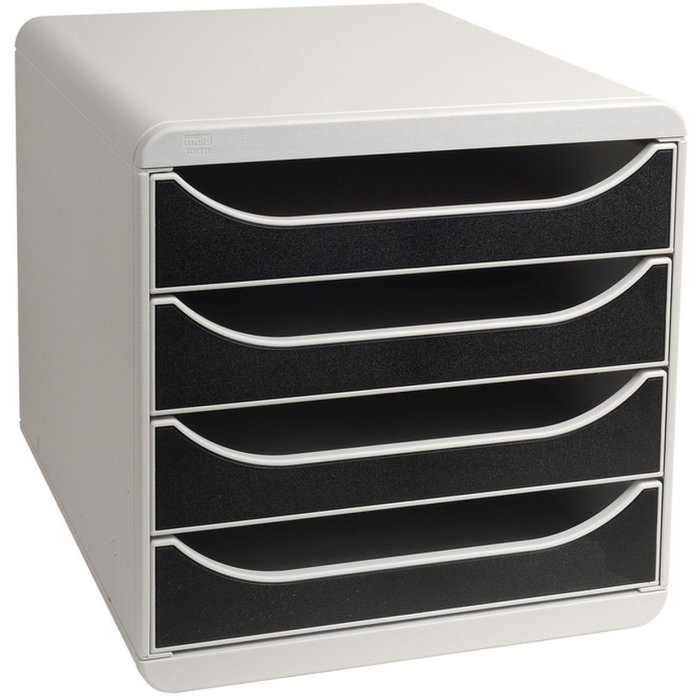 Big-Box Classic gris claro-negro Cajonera
