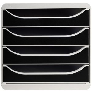 Big-Box Classic gris claro-negro Cajonera