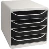 Big-Box Classic gris claro-negro Cajonera