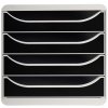 Big-Box Classic gris claro-negro Cajonera