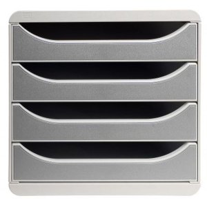 Cajonera Big-Box Classic gris claro-gris piedra