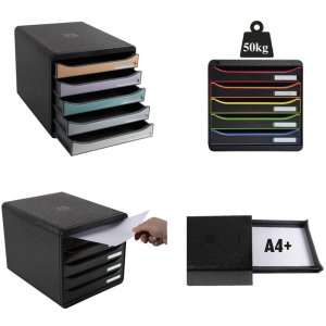 Cajonera Big-Box Plus Classic negra