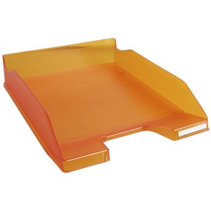 Bandeja de cartas Combo 2 Classic naranja transparente