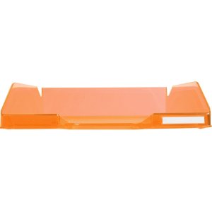 Bandeja de cartas Combo 2 Classic naranja transparente