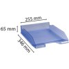 Bandeja de cartas Combo 2 Classic azul hielo transparente