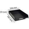 Bandeja para cartas C4 PLUS Classic Negro