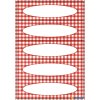 HERMA Adhesivos autoadhesivos VARIO Cuadros vichy rojo
